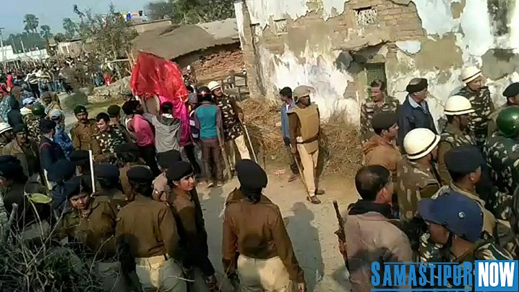 Riots between Hindus and Muslims about statue immersion in Muzaffarpur Samastipur Now